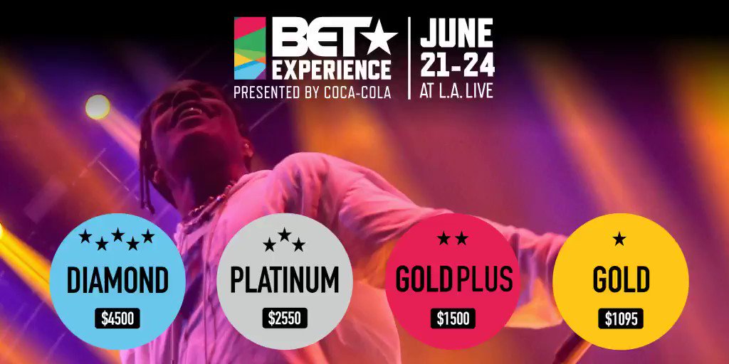 BET Awards Experience Tickets Lineup Dates June 21-24 2018